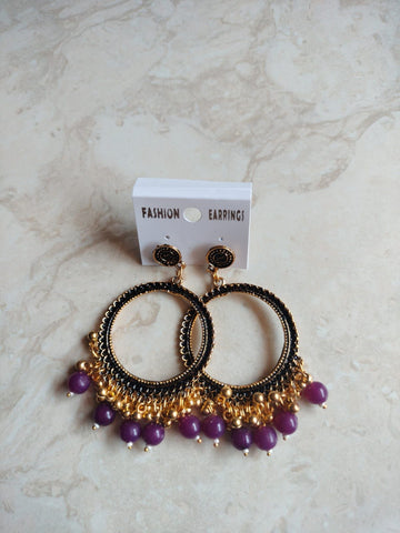 Beads jhumka for resin