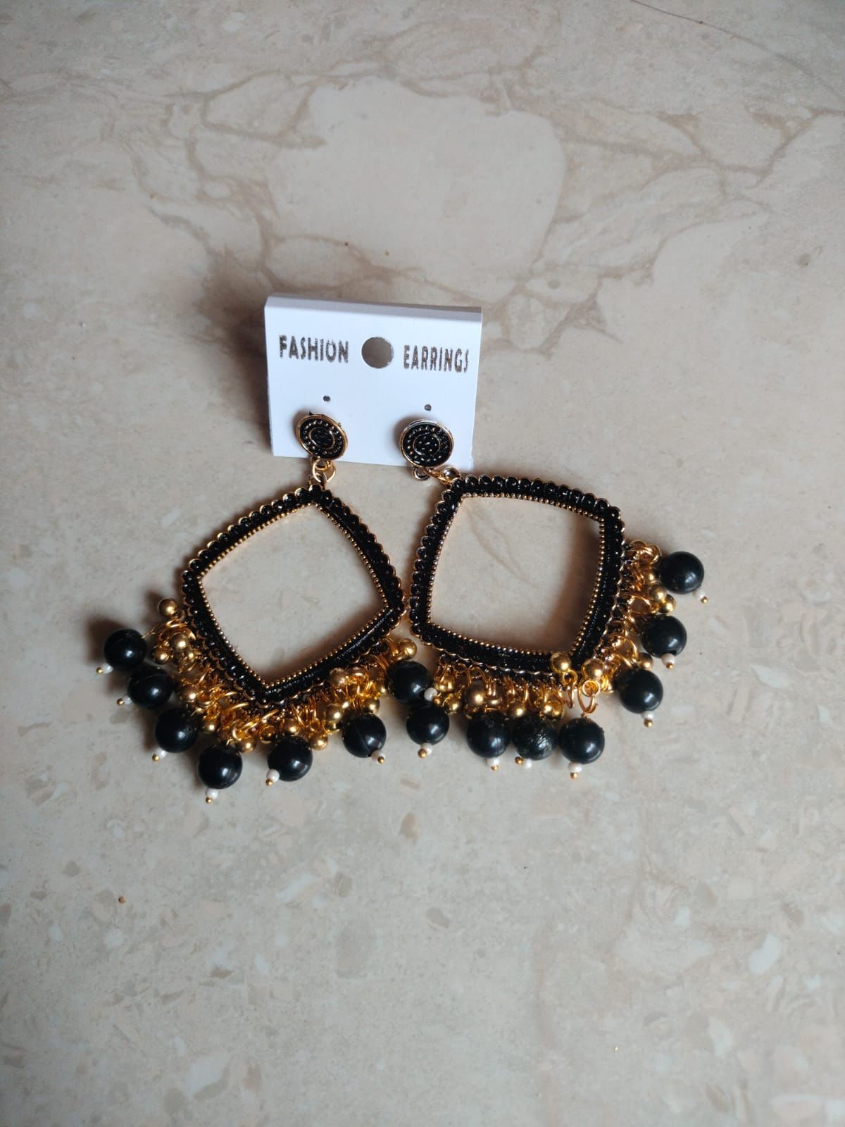 Beads jhumka for resin