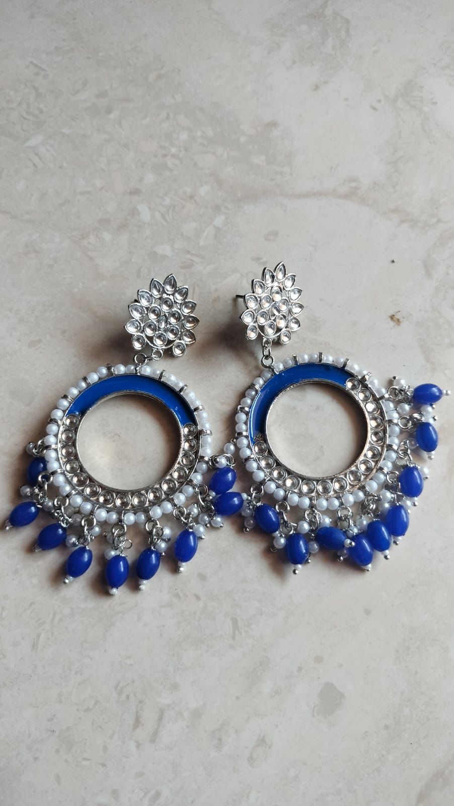 Beads jhumka for resin