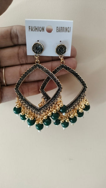 Beads jhumka for resin