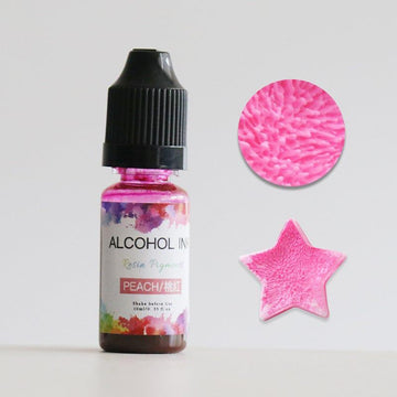 Peach Alcohol ink