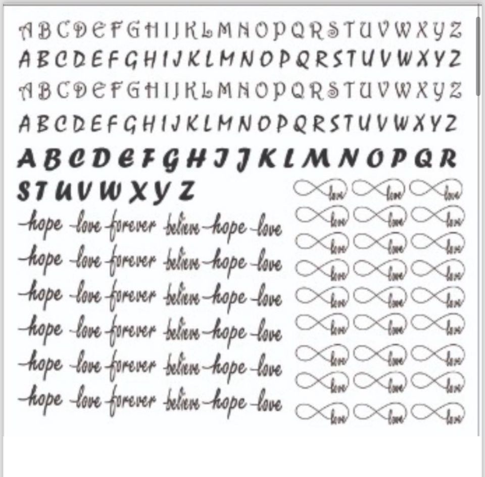 Mini Sticker For Keychain