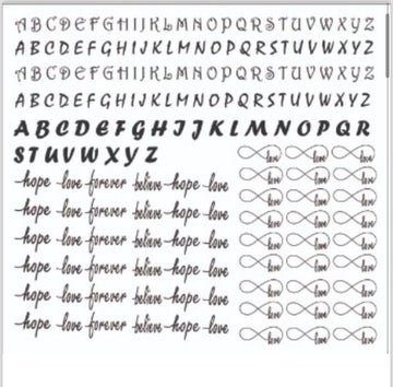 Mini Sticker For Keychain