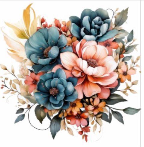 Flower Sticker