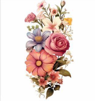 Flower Sticker