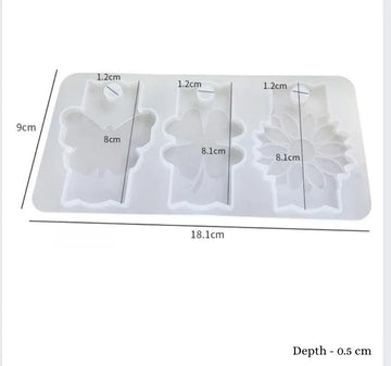 Lower Butterfly Keychain Mould