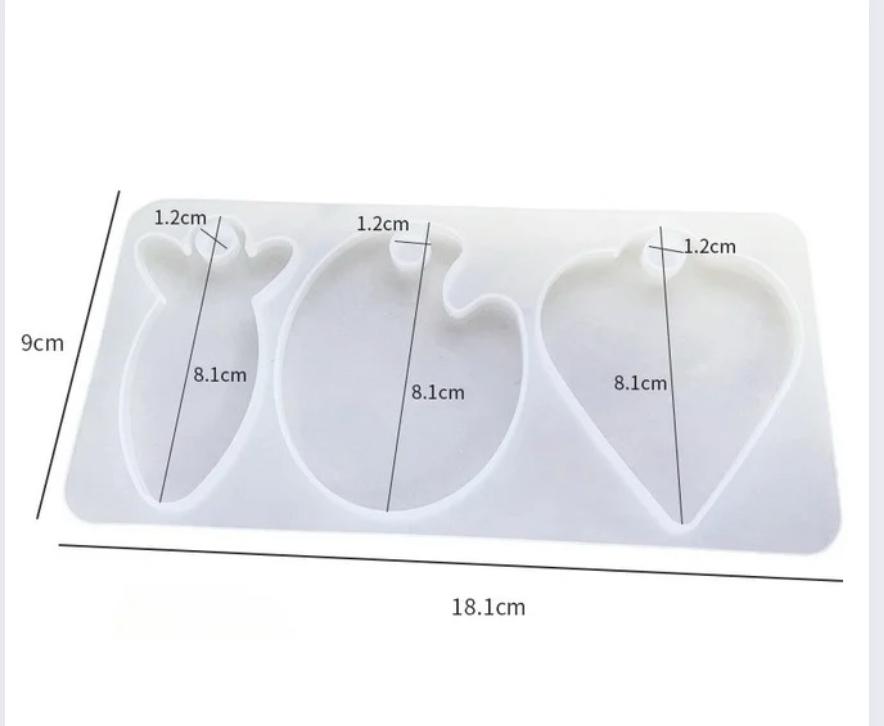 Heart Palate Keychain Mould