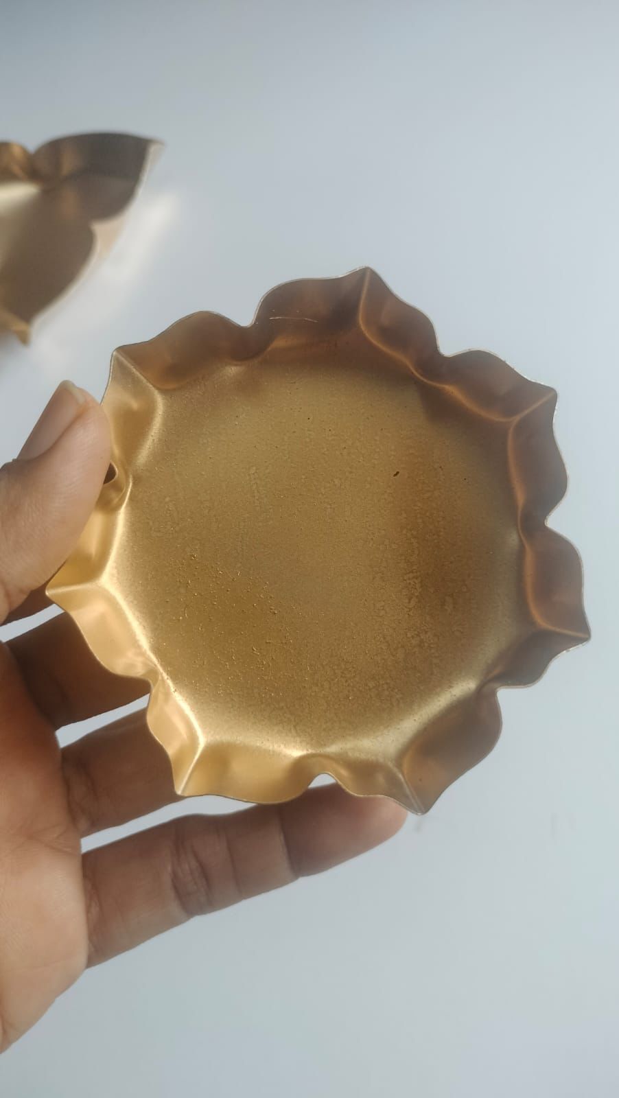 4.5 Inch Metal Urli for Candle