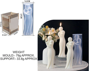 Mother & Children Statue Candle Mould