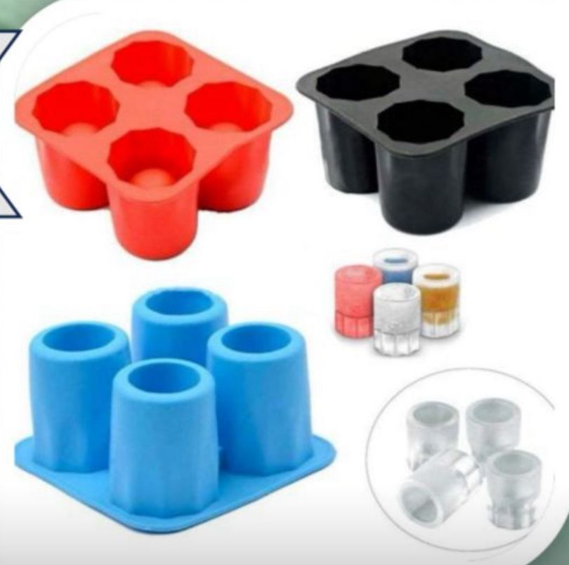 4 Cavities Shots or Candle Cup Mould