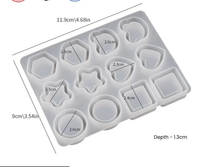 12 in 1 Shaker Mould