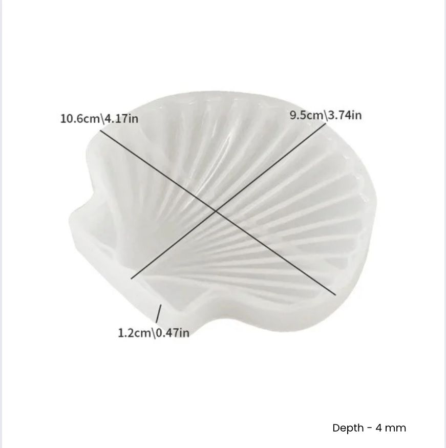 New Shell Candle Mould