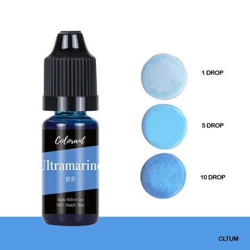 Ultramarine candle color