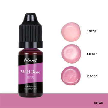 Wild rose candle color