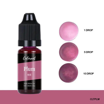 Plum candle color