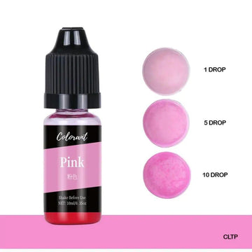 Pink candle color