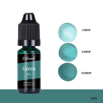 Green candle color