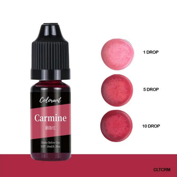 Carmine candle color