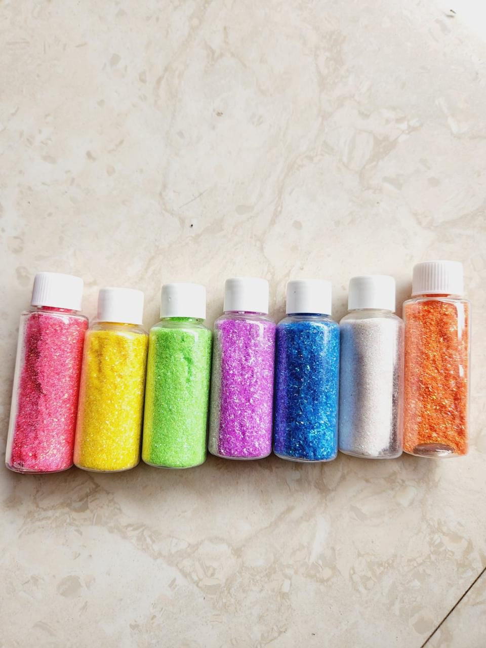 Holographic Poweder glitter set