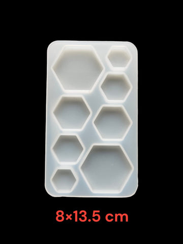 Hexagon Rakhi bracelet or jewelry mould