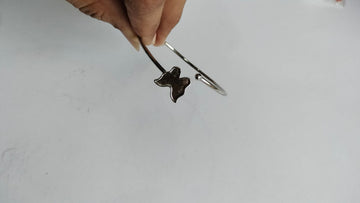 Kada Or Bracelet Base For Resin silver