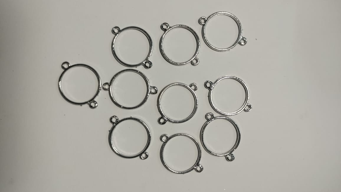 Big size rakhi or bracelet bezel oval