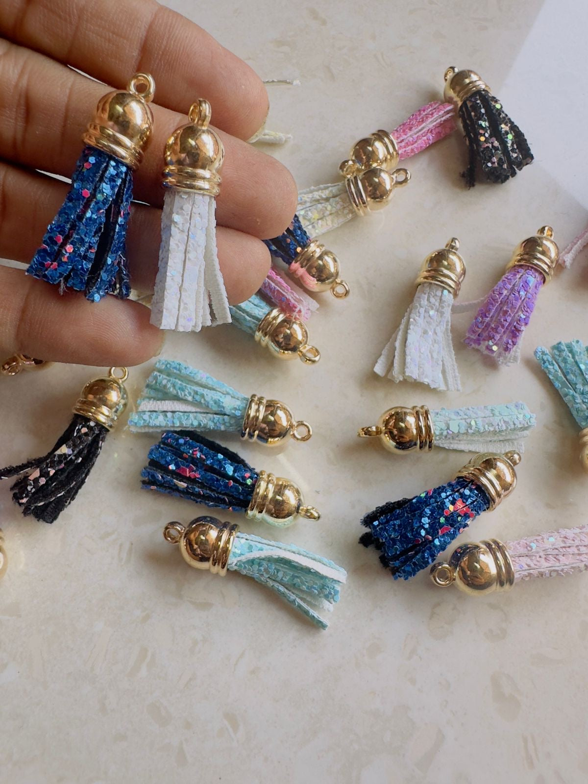 Holographic Lather  tassels