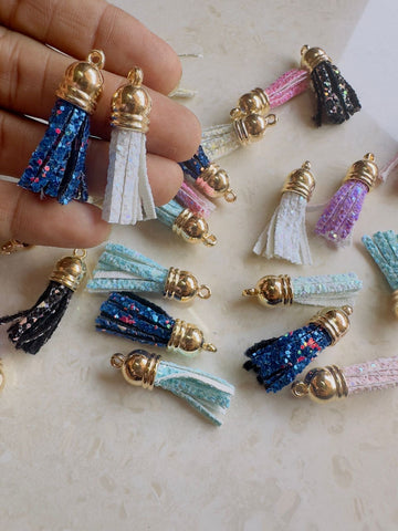 Holographic Lather  tassels