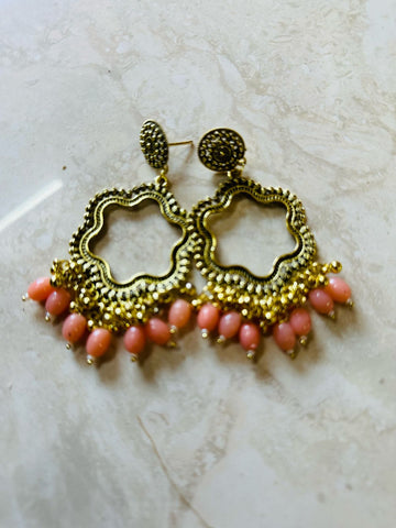 Beads jhumka for resin