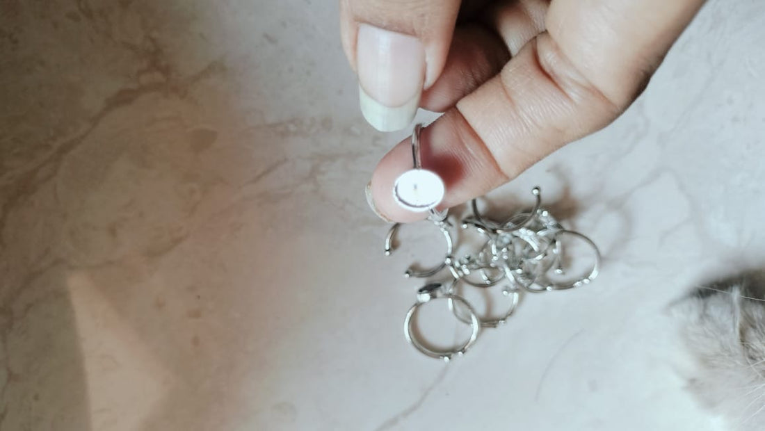 Round shape  ring base for resin