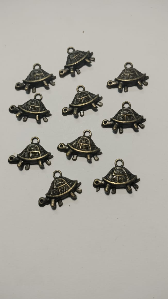 Metal Tortoise Charm