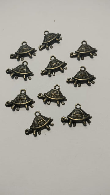 Metal Tortoise Charm