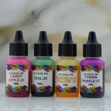 4 Shades Alcohol Ink Set