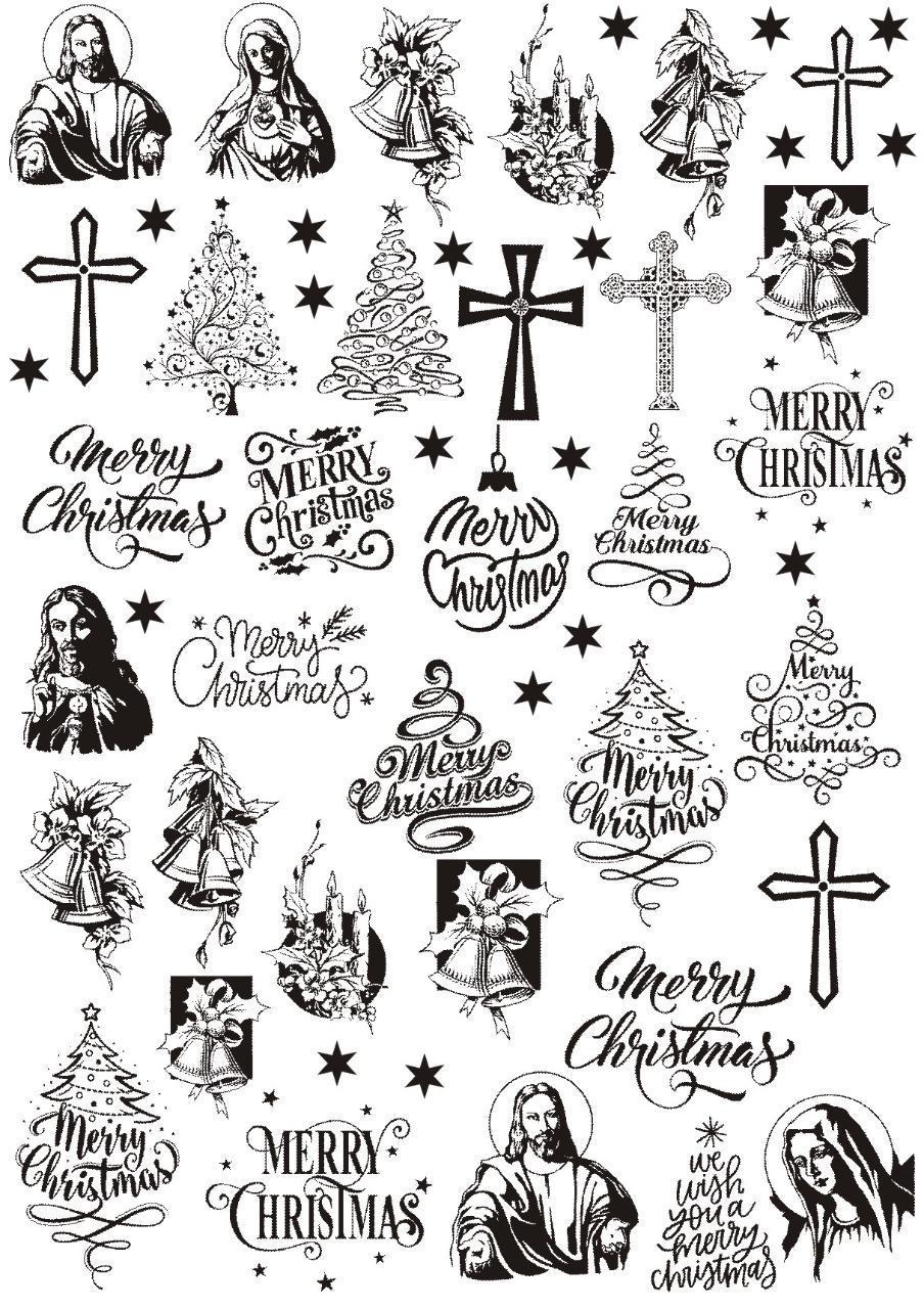 Christmas Elements Insert sheet