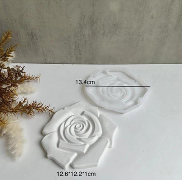 Rose plate mould