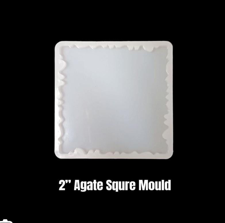 Agate square 2 inch mould