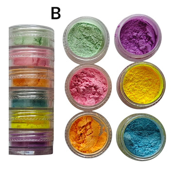 6 in 1 pearl mica set