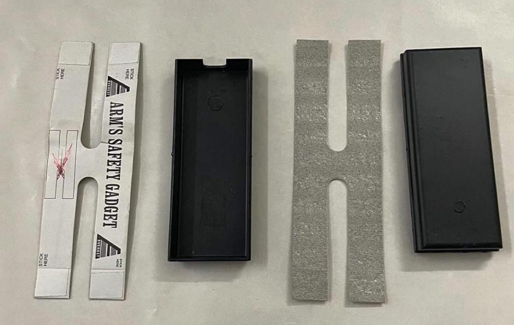 Clock Needle Safety Gadget