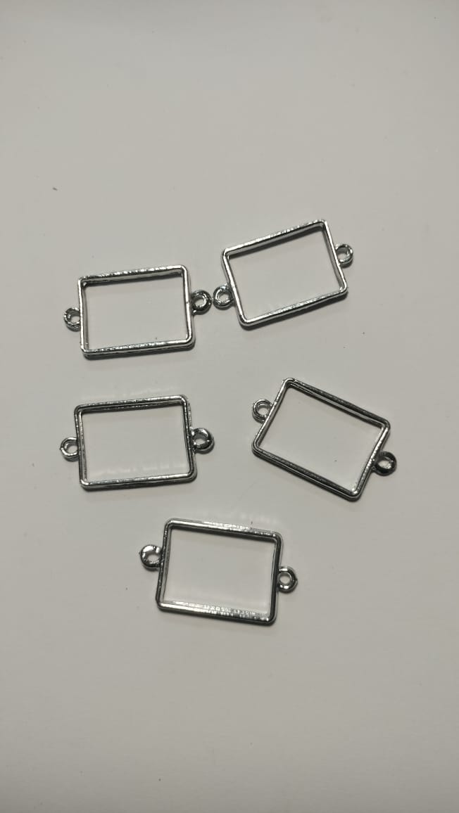 Rectangular rakhi or bracelet bezel
