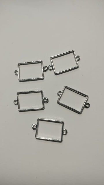 Rectangular rakhi or bracelet bezel