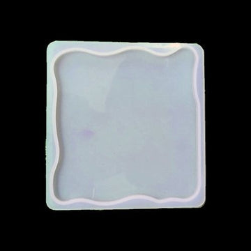 4 inch square agate coaster mould
