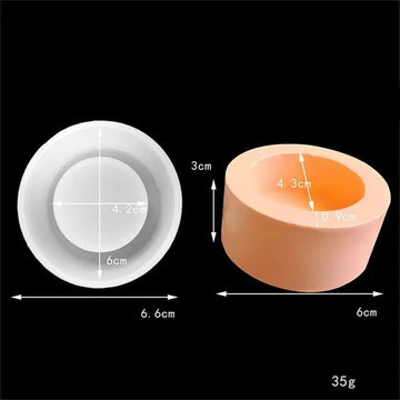 Round t-light mould