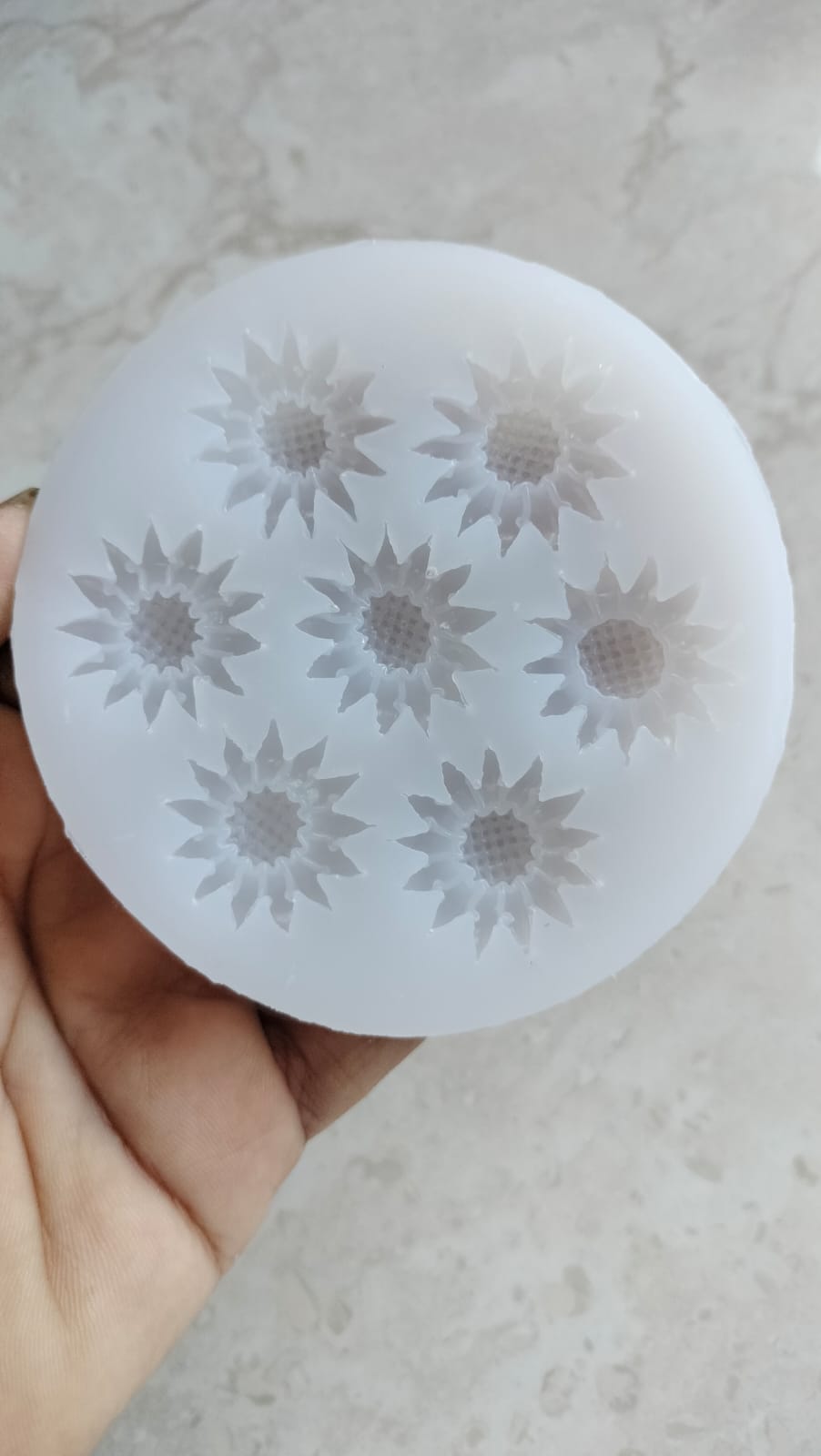 Mini Sunflower 3D Flower Mould