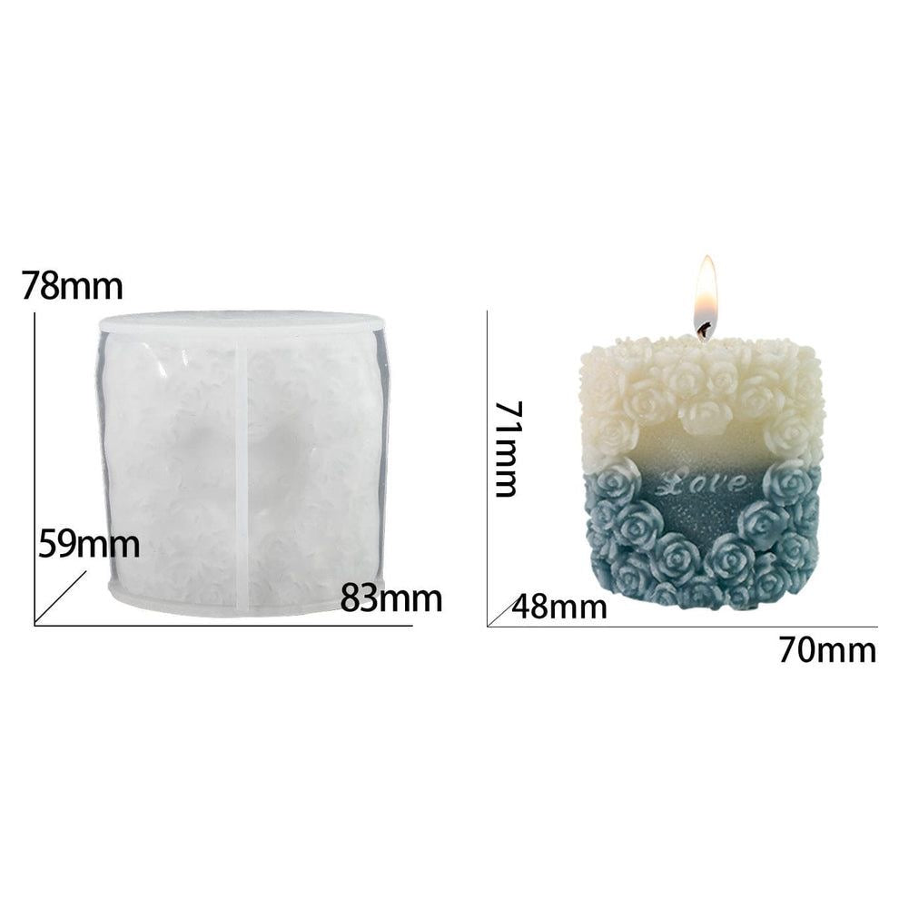 Love Heart candle mould