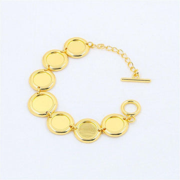 Round bracelet base for resin
